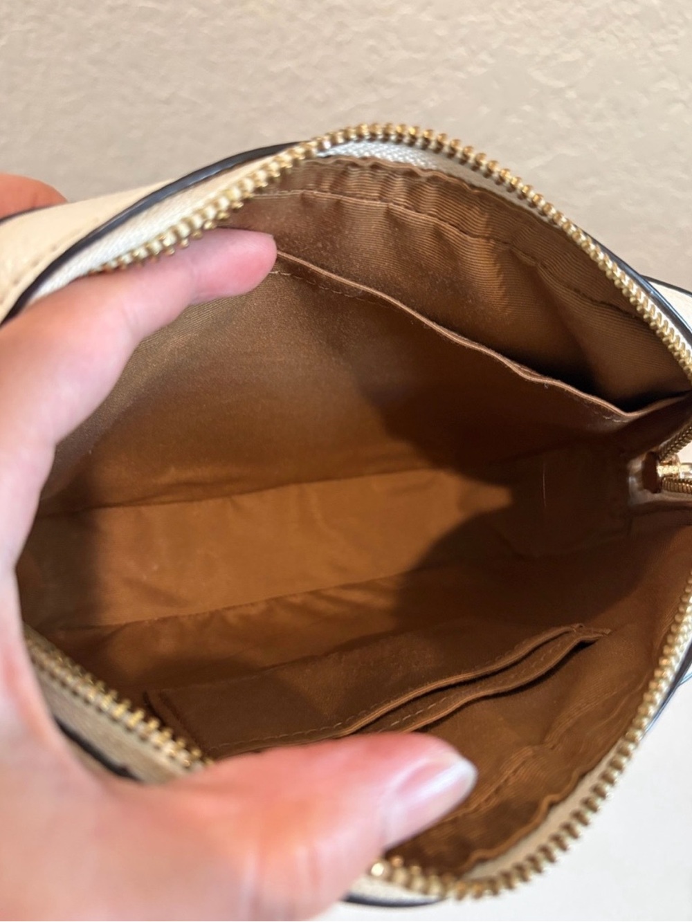 Coach Chalk Pebbled Leather Crossbody Bag - Picture 10 of 12
